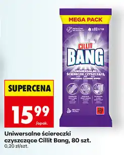 Biedronka Cillit Bang Uniwersalne ściereczki czyszczące, 80 szt oferta
