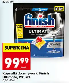 Biedronka Kapsułki do zmywarki Finish Ultimate, 120 szt oferta
