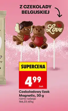 Biedronka Czekoladowy lizak Magnetic oferta