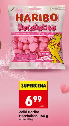 Biedronka Żelki Haribo Herzenbeben oferta