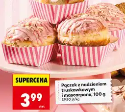 Biedronka Pączek z nadzieniem truskawkowym i mascarpone oferta