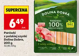 Biedronka Parówki z polskiej szynki Dolina Dobra oferta