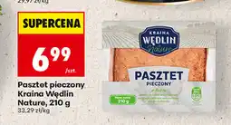 Biedronka Pasztet pieczony Kraina Wędlin Nature oferta