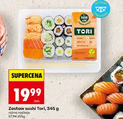 Biedronka Zestaw sushi Tori, 345 g, różne rodzaje oferta