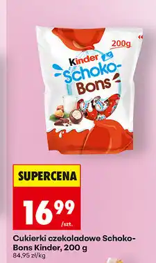 Biedronka Cukierki czekoladowe Schoko-Bons Kinder oferta
