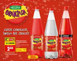 Biedronka Napój gazowany oranżada Hellena, 1,25 l (czerwona, biała, czerwona zero cukru) oferta