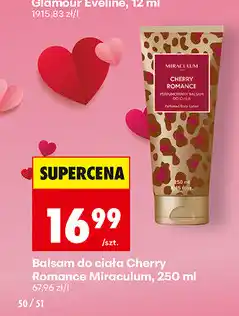 Biedronka Balsam do ciała Cherry Romance Miraculum oferta