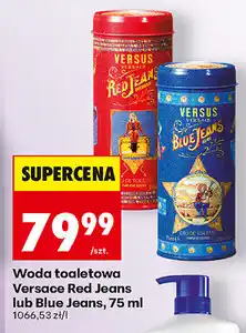 Biedronka Woda toaletowa Versace Red Jeans lub Blue Jeans oferta
