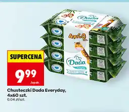 Biedronka Chusteczki Dada Everyday, 4x60 szt oferta
