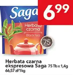 Lewiatan Herbata czarna ekspresowa Saga oferta