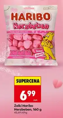 Biedronka Żelki Haribo Herzbeben oferta