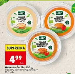 Biedronka Hummus Go Bio klasyczny oferta
