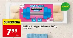 Biedronka Bułki hot dog proteinowe Bakri oferta