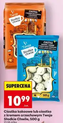 Biedronka Ciastka kakaowe Twoje Słodkie Chwile oferta