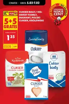 Cukier z buraków cukrowych Królewski