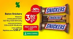Żabka Baton Snickers klasyczny, creamy peanut butter oferta