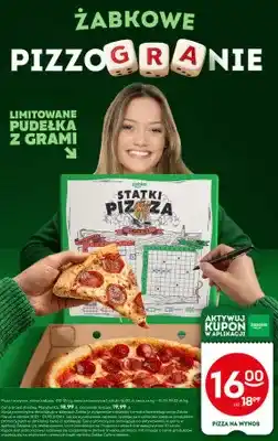 Żabka Pizza na wynos różne rodzaje oferta