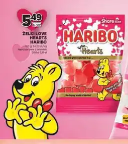 Stokrotka Market Żelki Love Hearts Haribo oferta