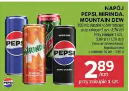 Stokrotka Market NAPÓJ PEPSI, MIRINDA, MOUNTAIN DEW oferta