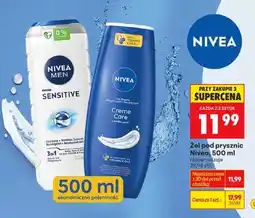 Biedronka Żel pod prysznic NIVEA 500 ml oferta