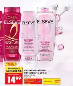 Biedronka Odżywka do włosów L'Oréal Elseve, 200 ml oferta