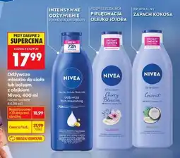 Biedronka Odżywcze mleczko do ciała lub balsam z olejkiem Nivea, 400 ml różne rodzaje oferta