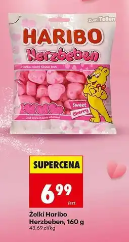Biedronka Żelki Haribo Herzbeben 160 g oferta