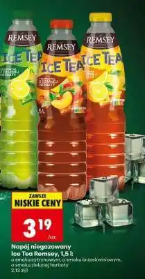 Biedronka Napój niegazowany Ice Tea Remsey, 1,5 l oferta