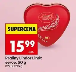 Biedronka Praliny Lindor Lindt serce, 50 g oferta