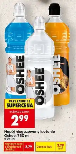 Biedronka Napój niegazowany Isotonic Oshee , 750 ml oferta