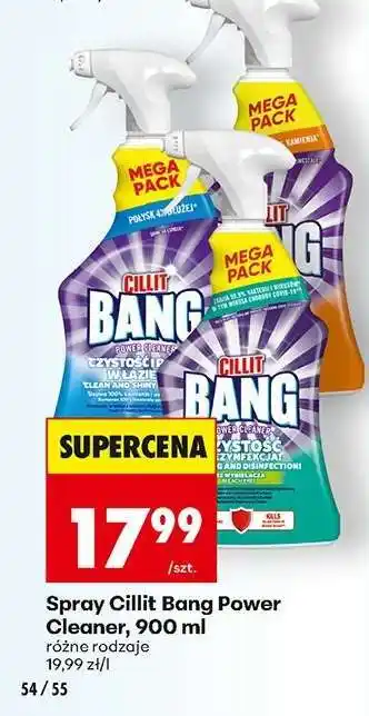 Biedronka Spray Cillit Bang Power Cleaner 900 ml oferta