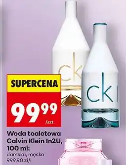 Biedronka Woda toaletowa Calvin Klein In2U, 100 ml oferta