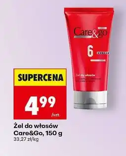 Biedronka Żel do włosów Care&Go, 150 g oferta