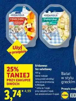 Lidl ERIDANOUS Ser sałatkowy oferta
