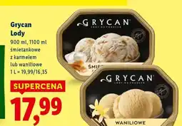 Lidl GRYCAN Lody oferta