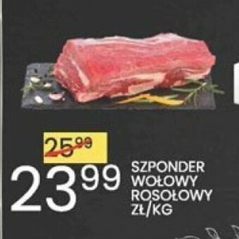 Wafelek Szponder wołowy rosołowy 1kg oferta