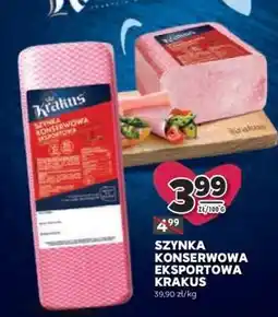 Stokrotka Market Szynka konserwowa eksportowa KRAKUS oferta