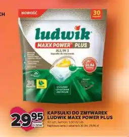 Stokrotka Market Kapsułki do zmywarek Ludwik Maxx Power Plus oferta