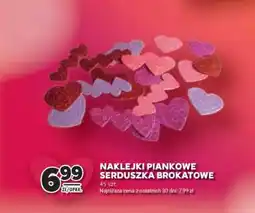 Stokrotka Market Naklejki piankowe serduszka brokatowe oferta