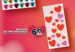 Stokrotka Market Naklejki żelowe serduszka oferta