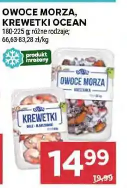Stokrotka Market Owoce Morza, Krewetki Ocean oferta