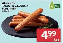 Stokrotka Market Wędzone paluchy z łososia Superfish oferta