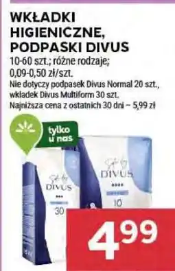 Stokrotka Market Wkładki higieniczne, podpaski Divus oferta