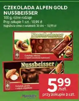 Stokrotka Market Czekolada Alpen Gold Nussbeisser oferta