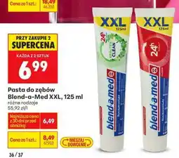Biedronka Pasta do zębów blend-a-med XXL, 125 ml oferta
