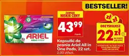 Biedronka Ariel All in One Pods, 22 szt oferta