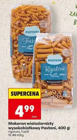 Biedronka Makaron wieloziarnisty wysokobiałkowy Pastani, 400 g oferta