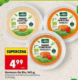 Biedronka Hummus Go Bio, 160 g oferta