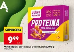Biedronka Mini batoniki proteinowe Dobra Kaloria, 102 g oferta