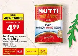 Biedronka Pomidory w puszce Mutti, 400 g oferta